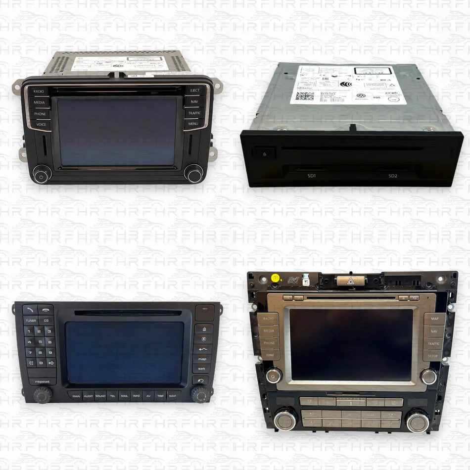 Radio und Navigationsgerät Reparaturanfrage